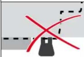 Diagram showing a red X-shaped line intersecting a black container with dashed lines, possibly indicating a threshold or constraint.