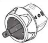 BOSCH PFS 3000-2 - Ajustarea aspectului de pulverizare (vezi figura I) - 5