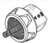 BOSCH PFS 3000-2 - Настройване на формата на струята (вижте фигура I) - 5