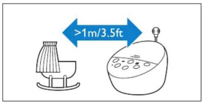 PHILIPS Avent SCD565 - Använda babyvakten - 1