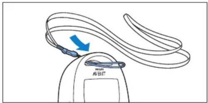 PHILIPS Avent SCD565 - Kaulahihnan kiinnittäminen - 1