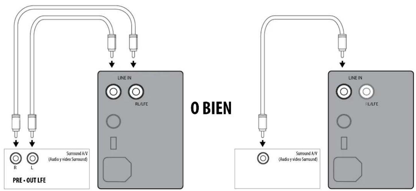 JAMO J 110 SUB - CONEXIONES Y CONTROLES - 1