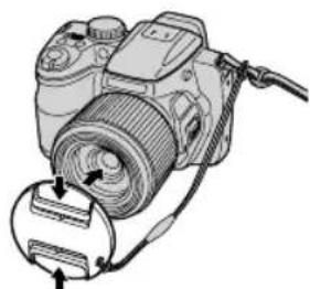 FUJIFILM FinePix S9800 - Le capuchon d'objectif - 1