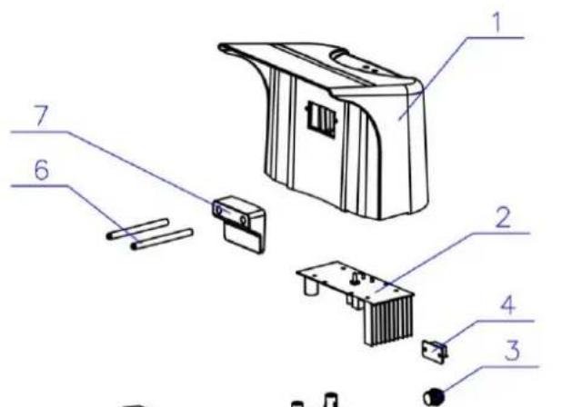 Zipper ZI-RMR 2600 - Explosionszeichnung / Explosion Drawing - 2