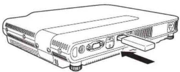 CASIO XJ-M156 - Pour raccorder une clé USB au projecteur - 1