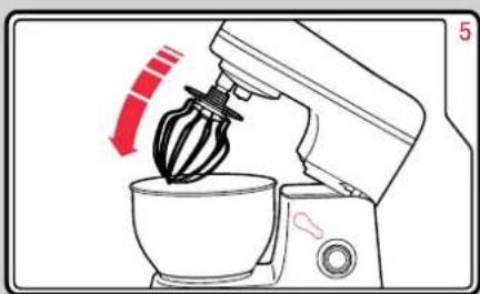MORPHY RICHARDS Accents 400004 - Using your Stand Mixer - 5
