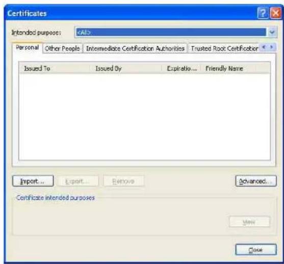 SONY SNTEP104 - Pour supprimer un certificat CA installé - 1