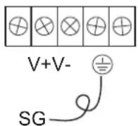 Moxa NPort 5630-16 - Grounding NPort 5610-16/8-48V - 1
