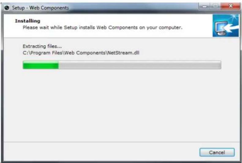 Setup - Web Components Installing Please wait while Setup installs Web Components on your computer. Extracting files... C:\Program Files\Web Components\NetStream.dll Cancel