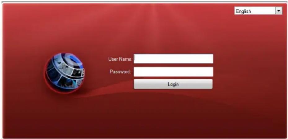 English User Name: Password: Login