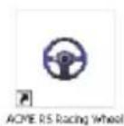 Acme Made RS racing wheel - Instalacja sterownika - 1