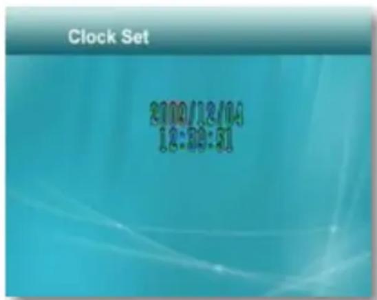 Clock Set 2000/18/04 18:30:51