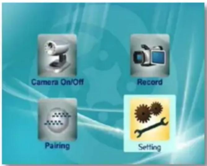 Camera On/Off Record Pairing Setting
