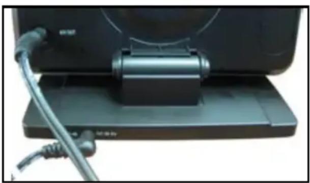 Defender PHOENIX 301 - To plug the 7" LCD Monitor into another Monitor: - 1
