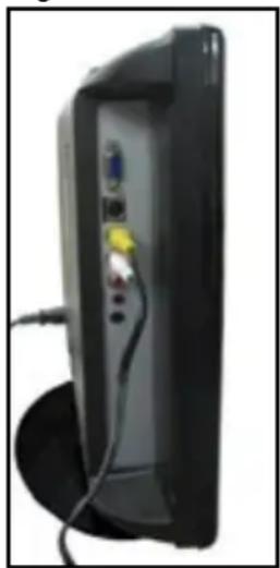 Defender PHOENIX 301 - To plug the 7" LCD Monitor into another Monitor: - 2