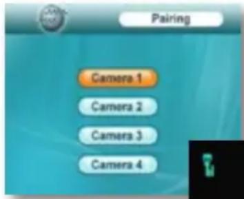 Pairing Camera 1 Camera 2 Camera 3 Camera 4