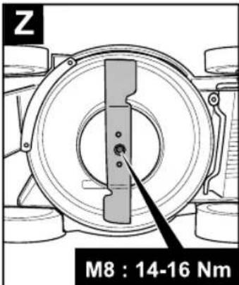 Z M8 : 14-16 Nm
