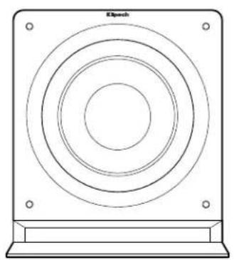 Technical line drawing of a circular component labeled 'Epbch' at the top, with mounting holes and a base plate (no text or symbols beyond label)