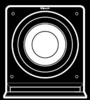 Pure diagram of a speaker grille with concentric circles and mounting holes (no text or symbols)