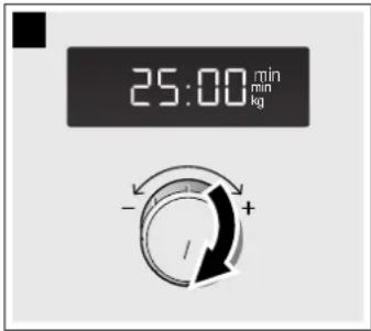 25:00 min min kg - / + +