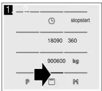 1. stopstart 18090 360 900600 kg P M