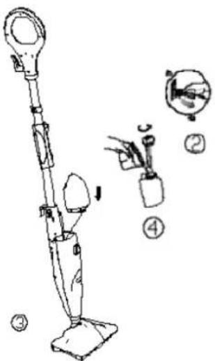 ROTEL SteamMop 6851 - - REMPLISSAGE - 1