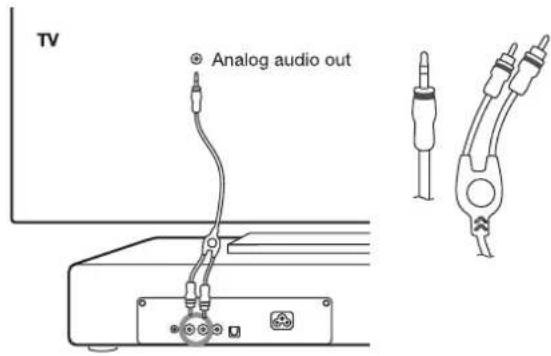 TV Analog audio out