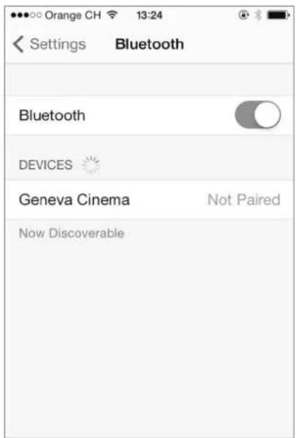 GENEVA Model Cinema - Guide de couplage pour d'autres appareils et téléphones mobiles - 1