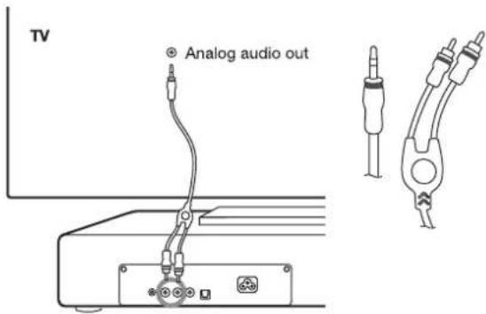 TV Analog audio out