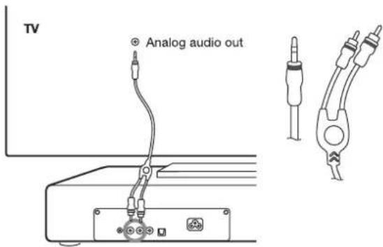 TV Analog audio out