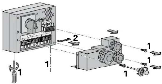 EATON EX RT 5 3:1 Network - Aansluiten van de frequentieomzetter - 2