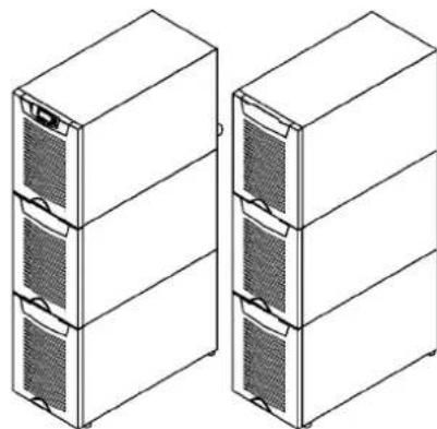 EATON Powerware 9355-15-N-15-64x9Ah - Warning! - 2