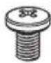 Supermicro SuperChassis 510-200B - A-4 Chassis Screws - 3