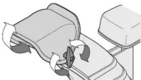 TROY-BILT Storm 2410 - MANUAL CHUTE PITCH ADJUSTMENT (IF EQUIPPED) - 1