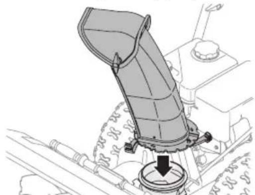TROY-BILT Storm 2410 - Side Mounted Chute Rotation Control w/ Manual Pitch - 2
