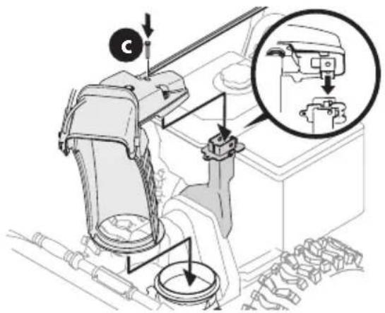 TROY-BILT Storm 2410 - Control de Rotación del Canal Superior c/ Control de Rotación e Inclinación de 2 Direcciones o 4 Direcciones - 5