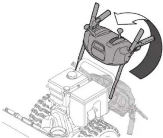 TROY-BILT Storm 2410 - Assemblage de la poignée - 4