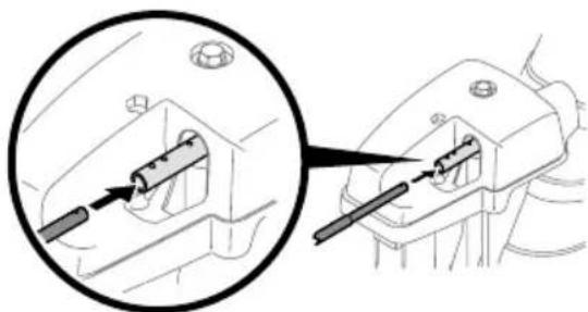 TROY-BILT Storm 2620 - OVERHEAD CHUTE ROTATION CONTROL W/2-WAY PITCH OR 4-WAY PITCH &amp; ROTATION CONTROL - 4