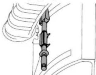 TROY-BILT Storm 2620 - Chute Clean-Out Tool - 1
