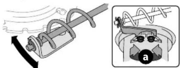 TROY-BILT Storm 2620 - Side Chute Control (If Equipped) - 1