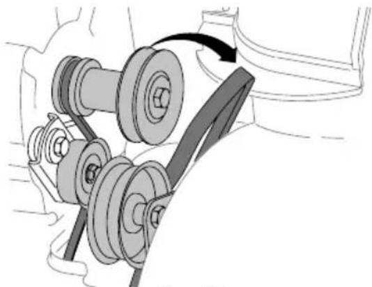 TROY-BILT Storm 2620 - Auger Belt Replacement - 3