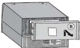 EATON Evolution 1150 Tower - Demonteren van de accumodule - 4