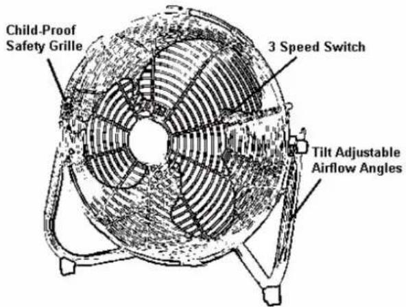 ALPINA SF 5012 - HET SAMENSTELLEN VAN UW VENTILATOR - 1