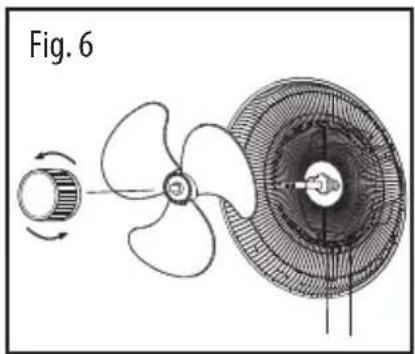 HONEYWELL QuietSet HS-1665 - Armar la Parte Superior del Ventilador - 4