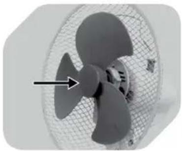 OK OTF 231-W - MONTAGE DES VENTILATORFLÜGELS (OTF231-W) - 1