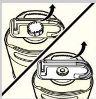 PHILIPS PerfectDraft HD3600 - Step 2: placing the tap unit onto the keg - 1