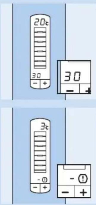 20°C 30 - + 30 - + 3c - + -! - +