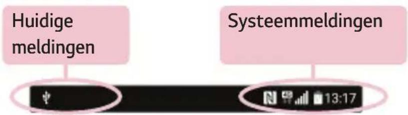Huidige meldingen Systeemmeldingen