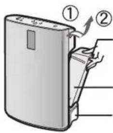 SHARP KC-C100E W - Tarih Etiketindeki kullanım başlangıç tarihini doldurun. - 2