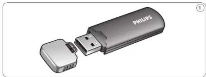 PHILIPS FM16FD02B - Pamięć flash USB - 1
